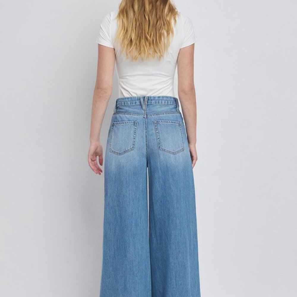 Super High Rise Wide Leg Jeans - Picture 4 of 4